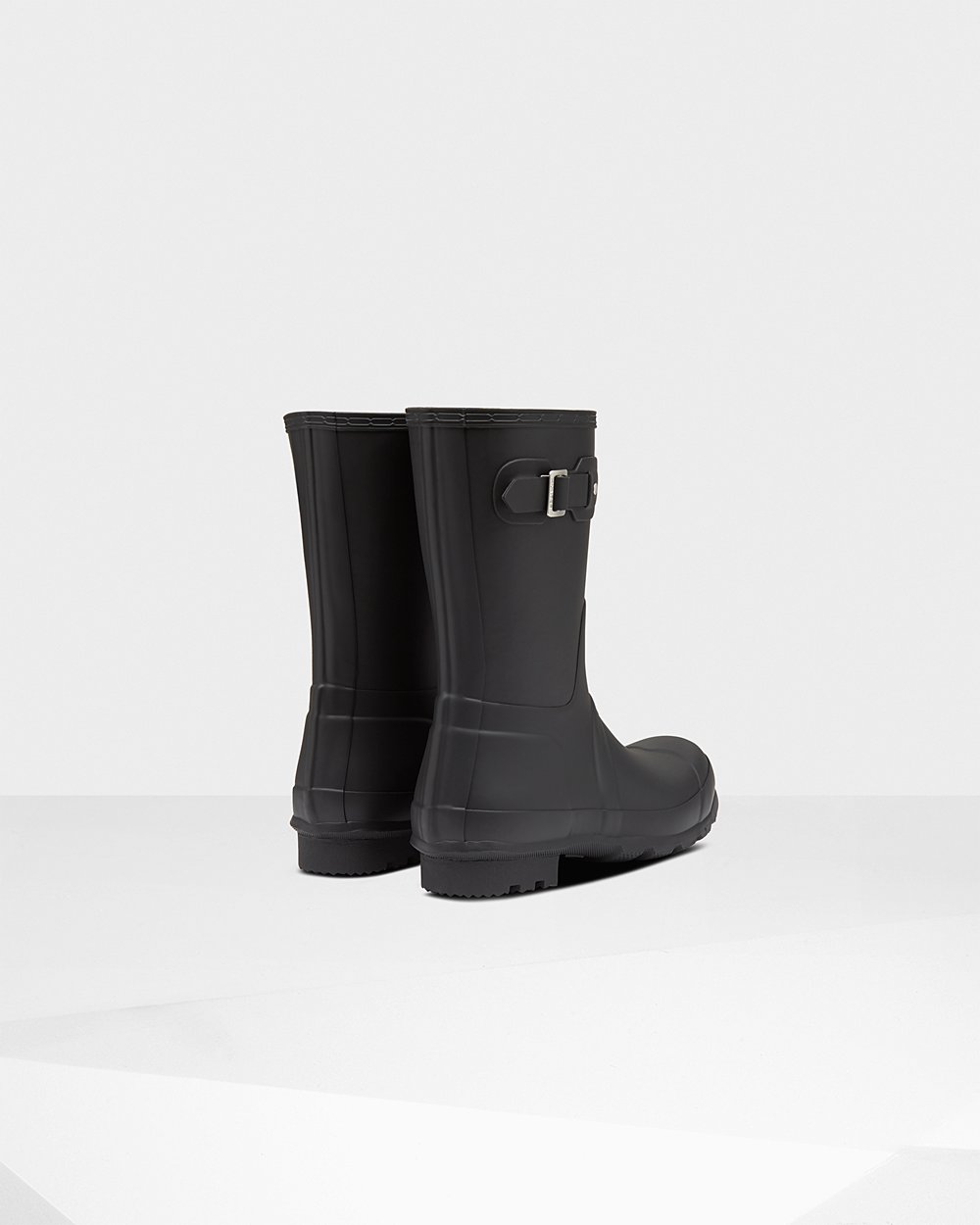 Hunter Kısa Yağmur Çizmesi Erkek Siyah - Original Insulated - Türkiye ER8641279